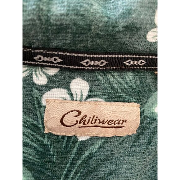Chiliswear Michigan State Spartans Hawaiian Shirt Green Floral Button-Down XL - Picture 4 of 9